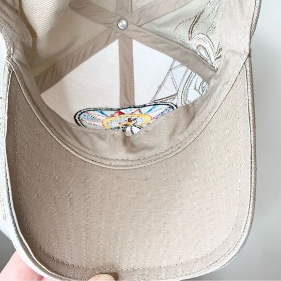 Native Pride Embroidered Dreamcather Feathers Baseball Hat Velcro Closure - Picture 9 of 10
